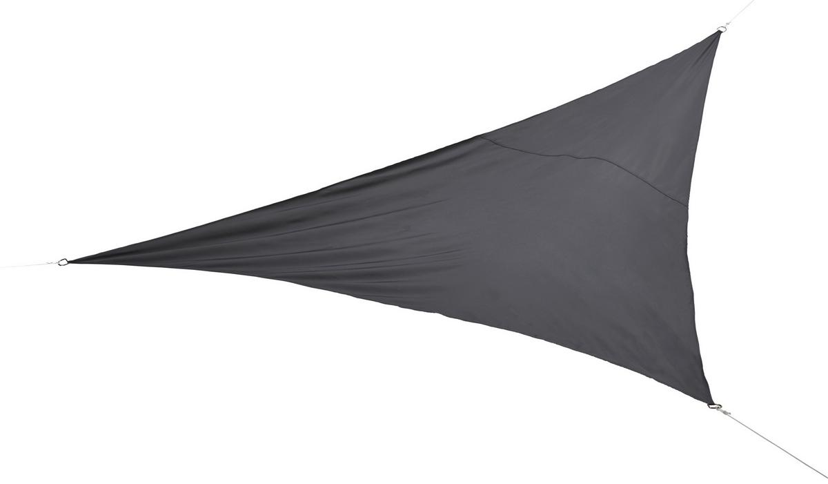 Sonnenblende Tim 2 Dunkelgrau ca. 500x500x500cm - Dunkelgrau, MODERN, Textil/Metall (500/500/500cm) - Mömax