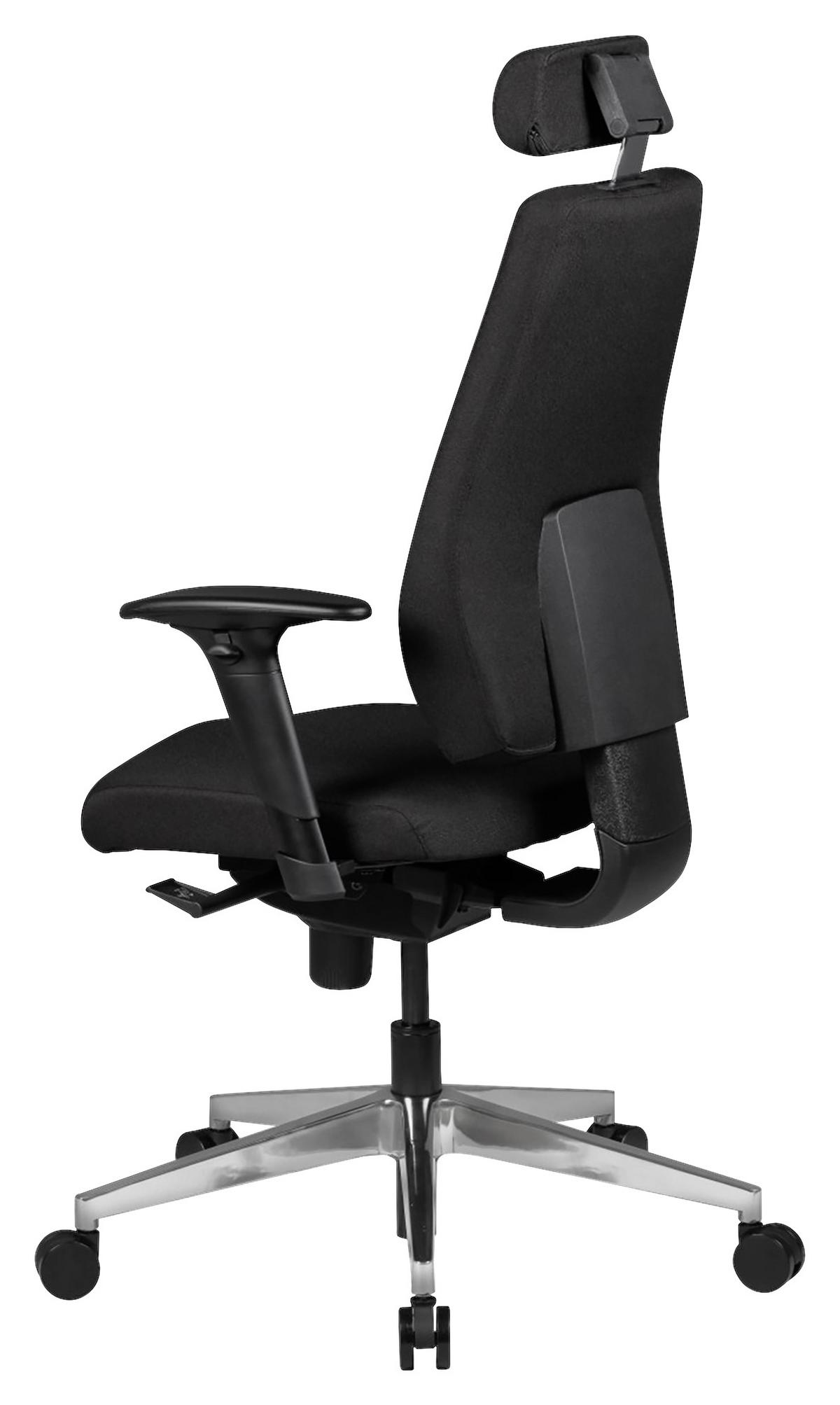 Vrtljivi Stol Spm1.279 - črna/barve aluminija, Moderno, kovina/umetna masa (60/141/60cm) - MID.YOU