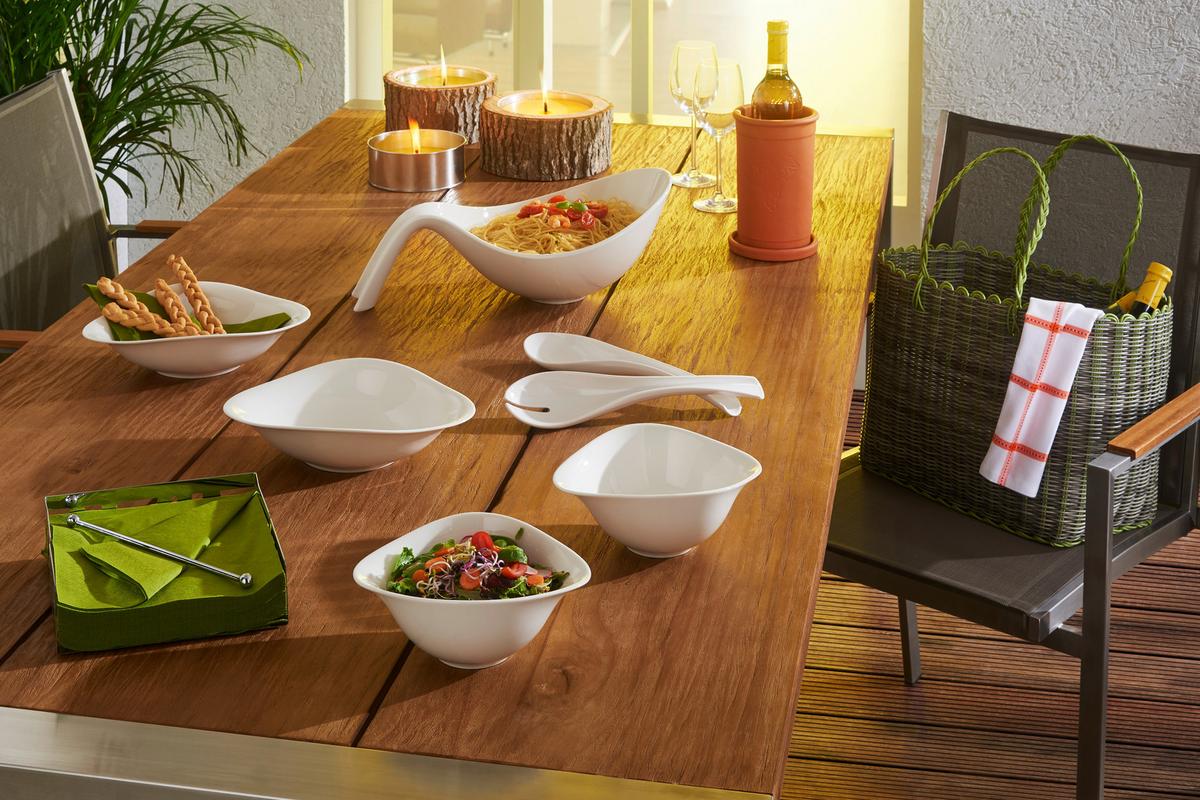 ZESTAW DO SAŁATEK VAPIANO VILLEROY&BOCH - biały, Design (21/17cm) - Villeroy & Boch