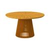 UTEBORD SANJA - teakfärg, Modern, trä (140/76cm) - Bessagi Garden