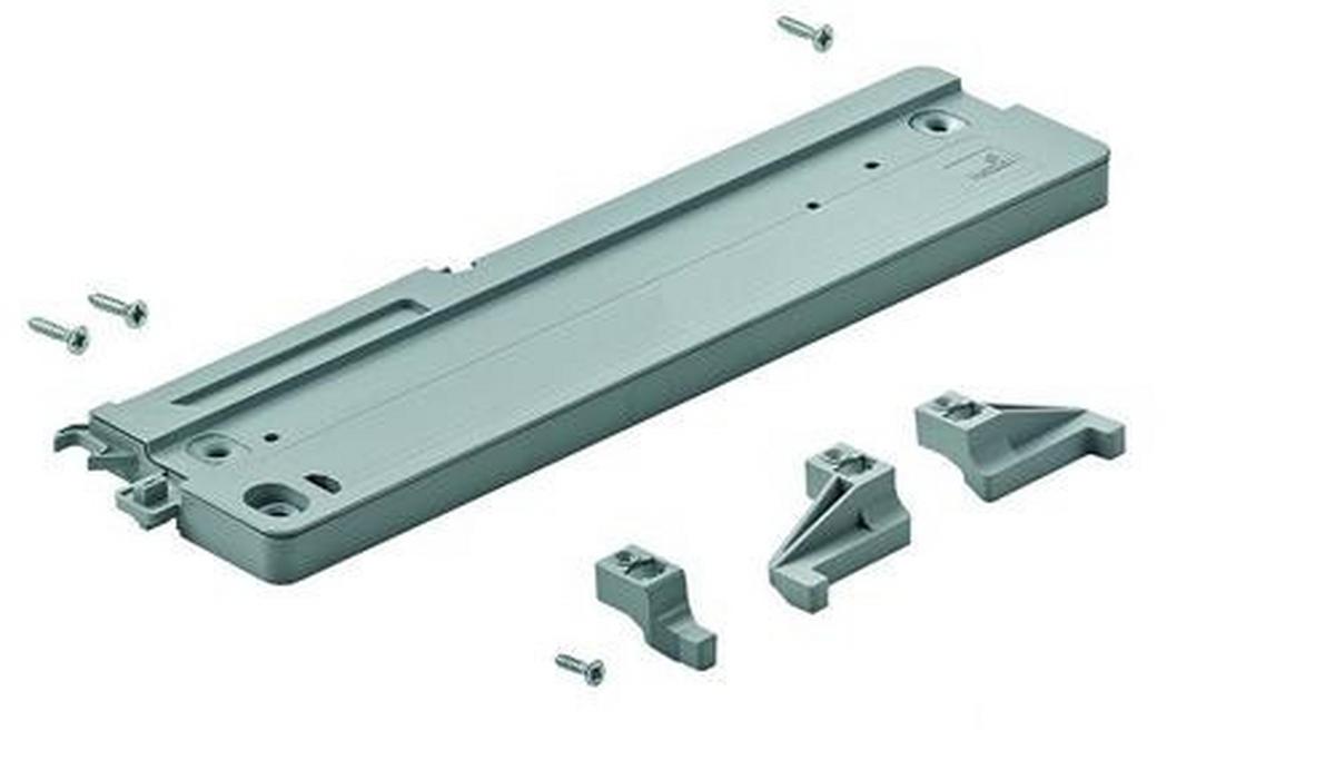 Ublaživač Za Vrata Alicante - siva, Basics, plastika (26,9/8,3cm) - Modern Living