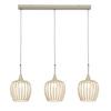 HÄNGLAMPA MARTIN - sandfärgad, Modern, metall/plast (90/21/150cm) - Mömax