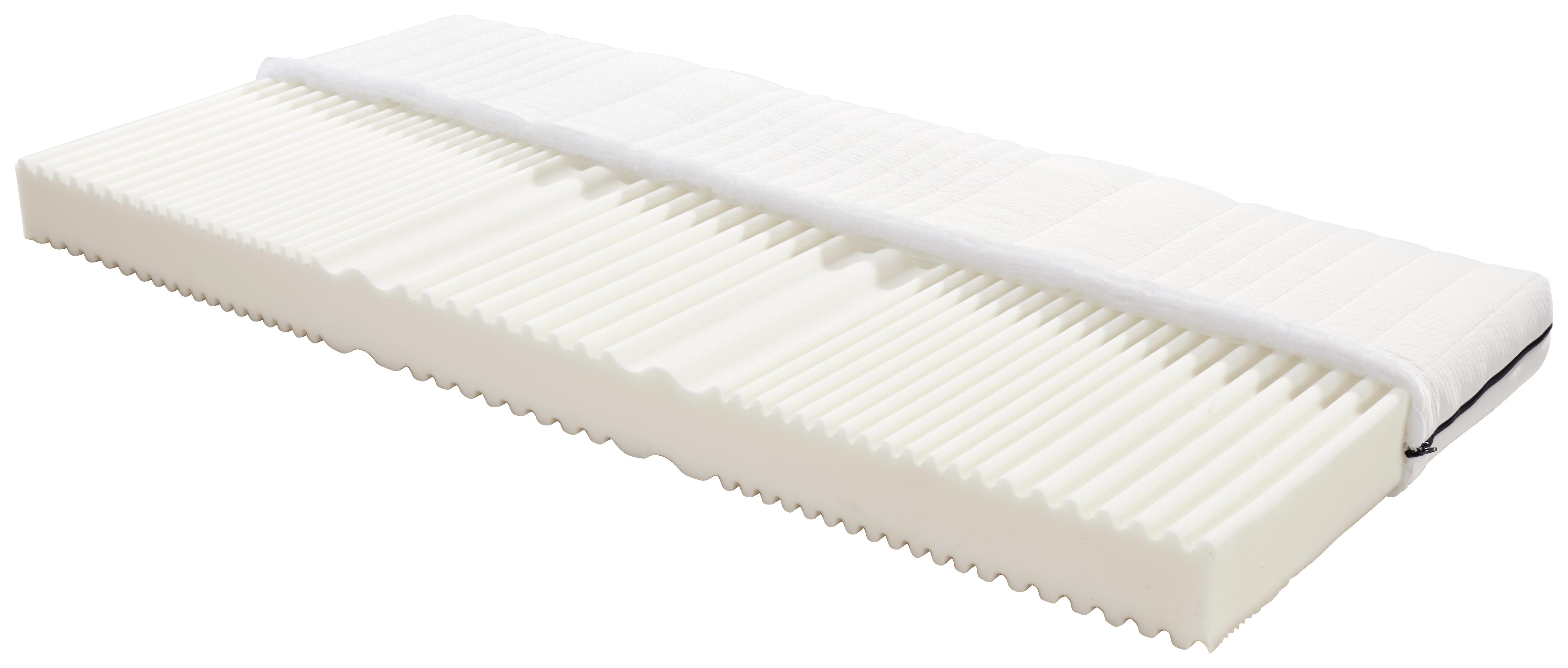 Madrac Od Komforne Pjene Flex H3 - bijela, Moderno, tekstil (90/200cm) - Primatex