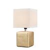 Tischleuchte Wanda aus Keramik max. 25 Watt - Silberfarben/Goldfarben, MODERN, Keramik/Metall (14,5/28cm) - Mömax