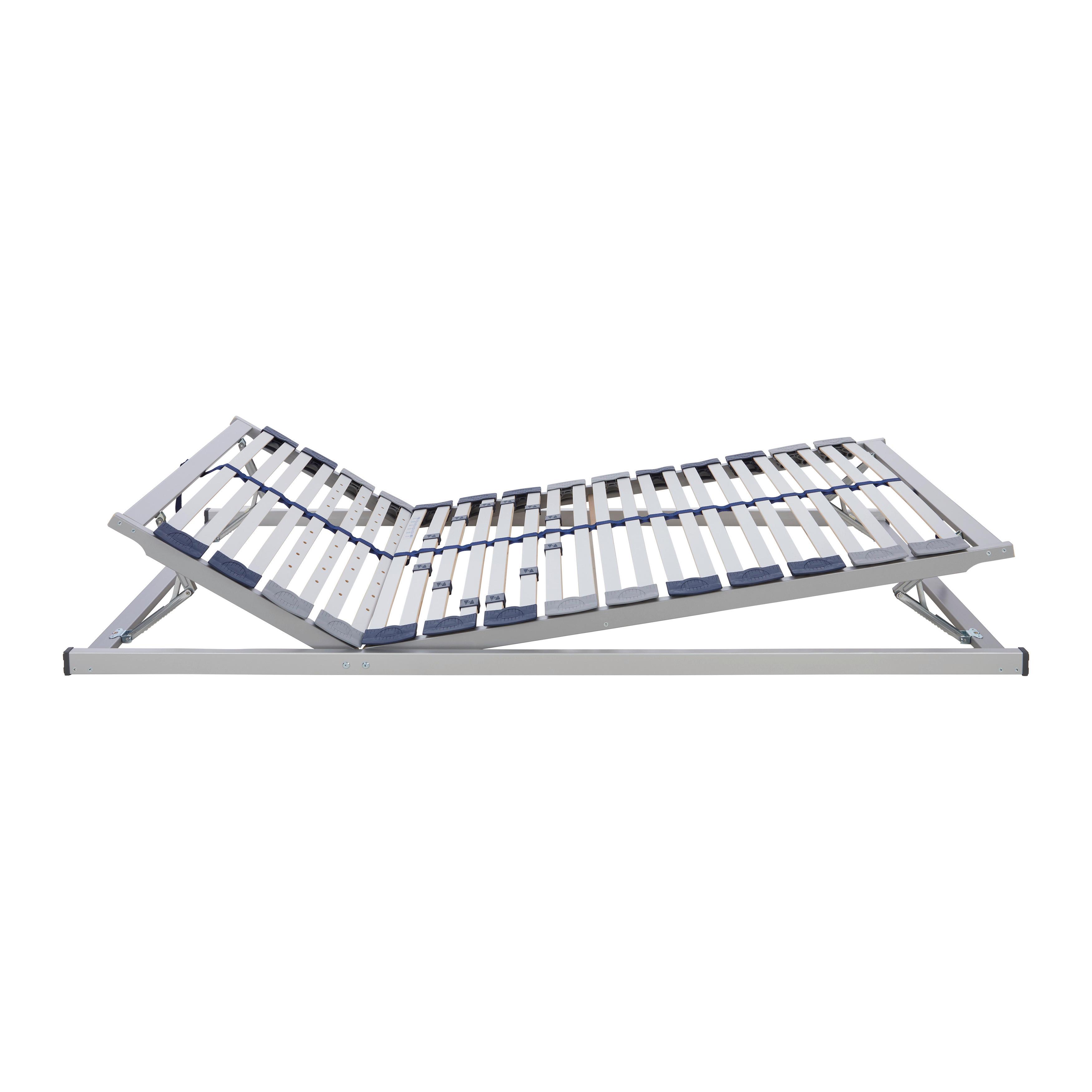 RIBBOTTEN SILVER FLEX KF - ljusgrå, trä (120/200cm) - Premium Living