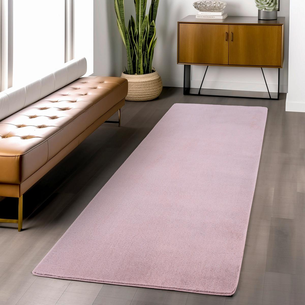 Tkana Preproga Joy, Roza, 80x150cm - roza, Design, tekstil (80/150cm)