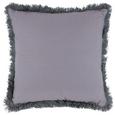 Zierkissen Serafine Grau 45x45cm - Grau, MODERN, Textil (45/45cm) - MÖMAX modern living