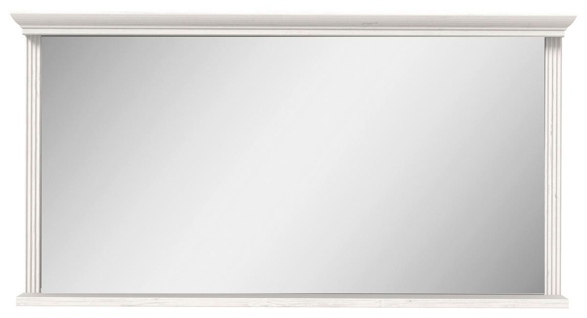 Stensko Ogledalo Marilou, Barva Pinije, 142 X 74 Cm - barve pinije, Romantika, leseni material (142/74/16cm) - Zandiara