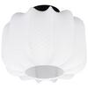TAKLAMPA BIRGIT - vit, Modern, metall/textil (25/19cm) - Mömax
