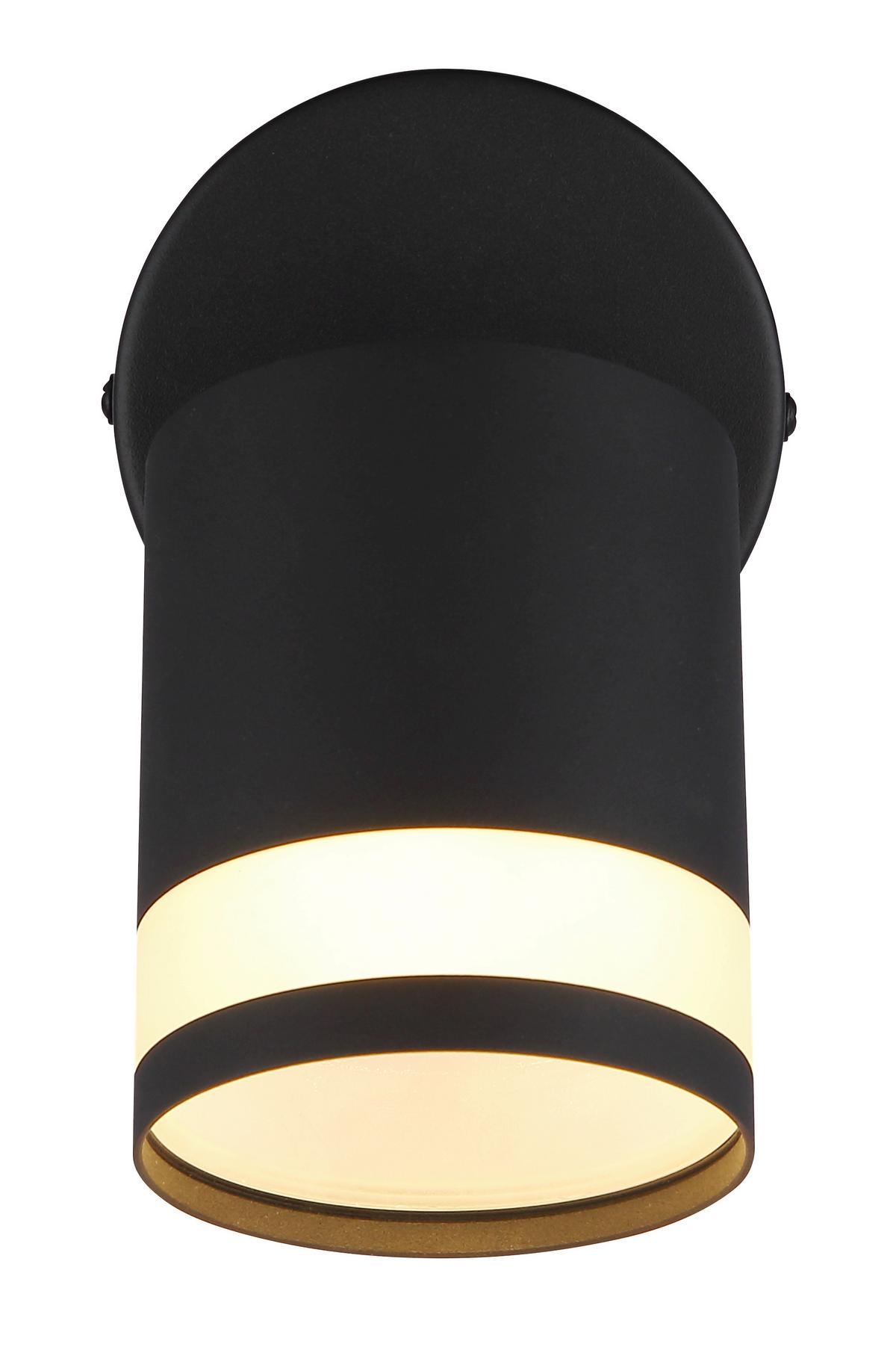 Reflektor Lucero - bijela/crna, Design, metal/plastika (10/15cm) - Globo