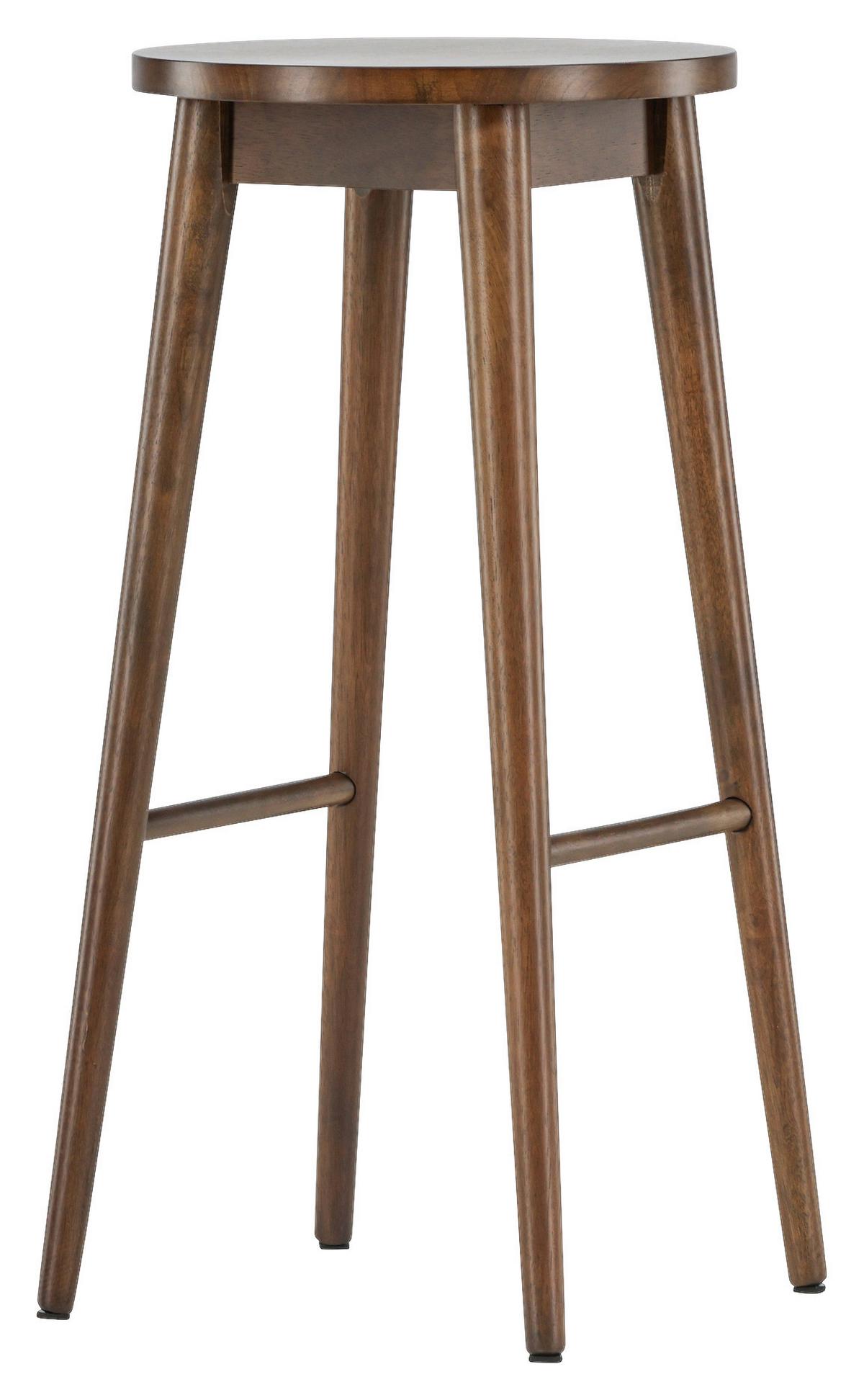BARHOCKER-SET MOLLÖSAND - Braun, Design, Holz (36/75/36cm) - Livetastic