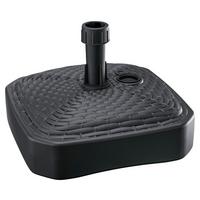 Sonnenschirmständer Edith Anthrazit ca. 39x13x39cm - Anthrazit, Konventionell, Kunststoff (39/13cm) - Mömax