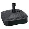 PARASOLLFOT EDITH - antracit, Klassisk, plast (39/13cm) - Mömax