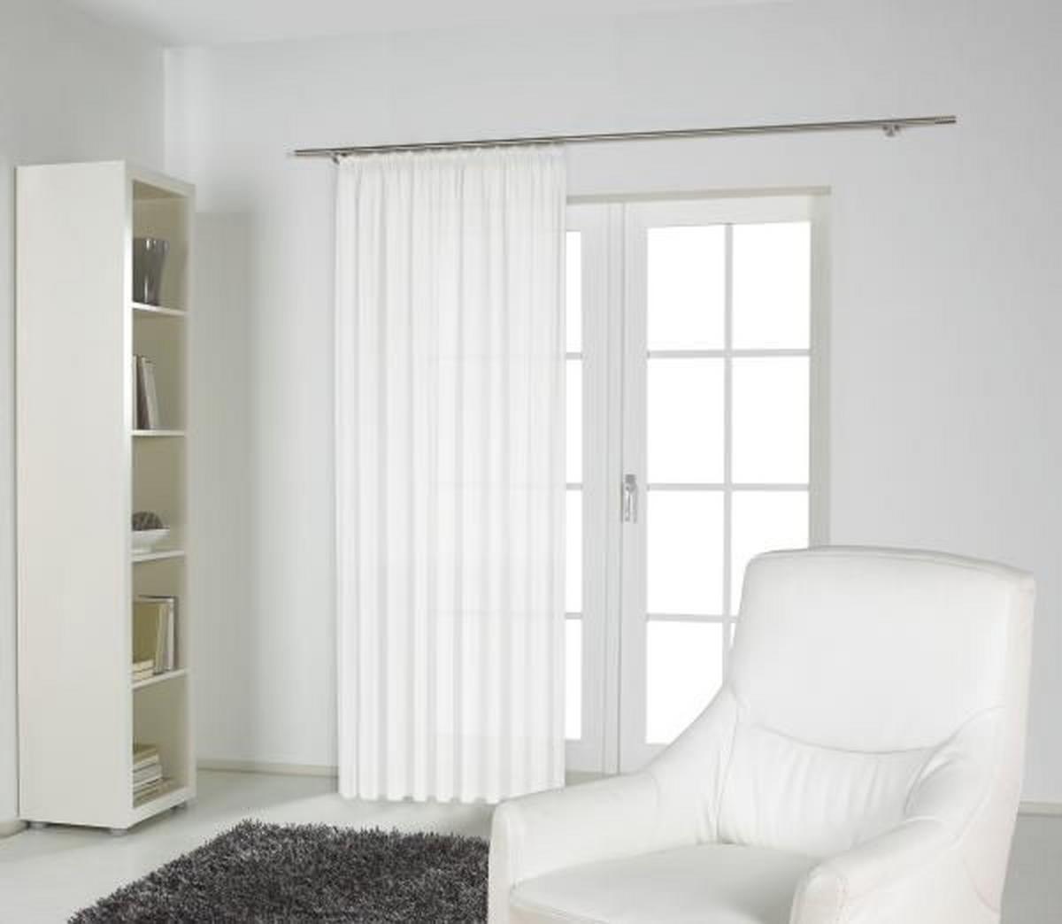 FIRANA GOTOWA TINA - biały, Basics, tkanina (300/245cm) - Esposa