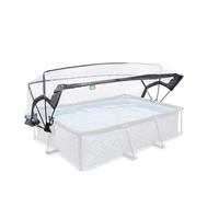Bazenska Streha Exit Pool Abdeckung, 220x150cm - prosojno, Konvencionalno, kovina/umetna masa (150/220cm) - EXIT Toys