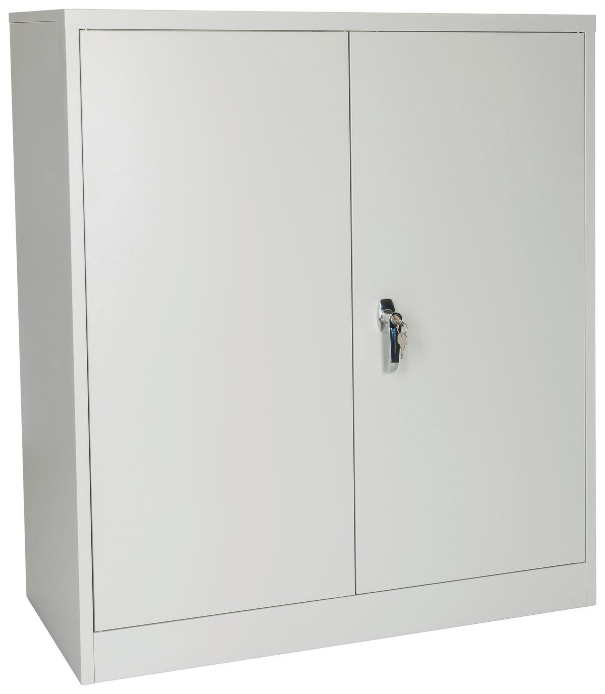 Arhivska Omara Color As 105, Svetlo Siva - svetlo siva, Basics, kovina (90/105/40cm) - MID.YOU