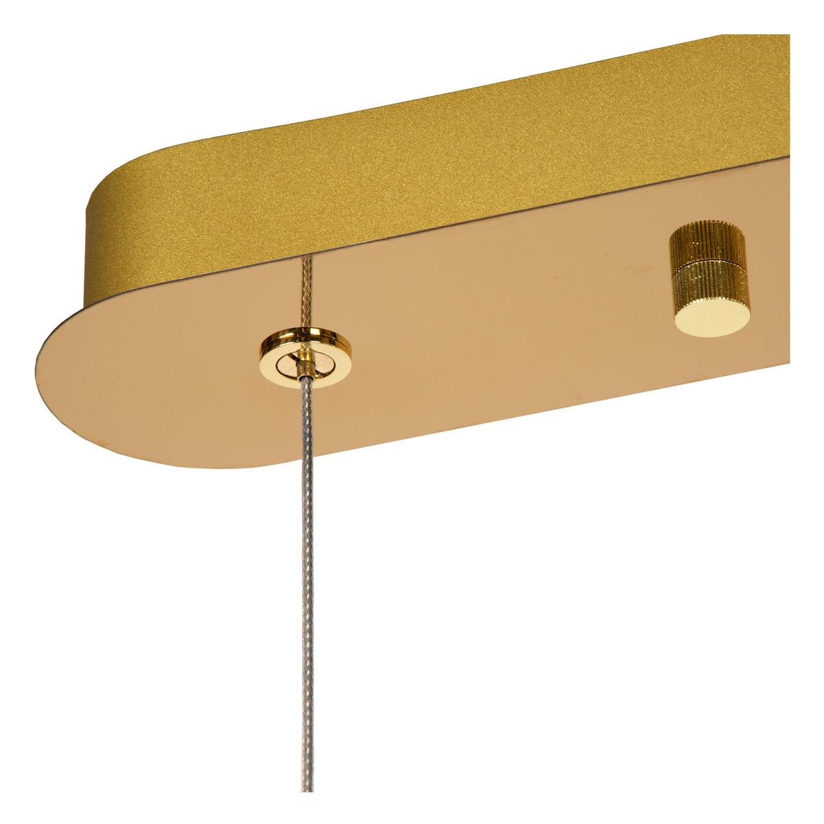 LAMPA ZWIESZANA LED 13499/21/60 CINTRA - przezroczysty, Design, tworzywo sztuczne (84/11/150cm) - Lucide