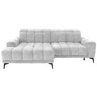 Kutna Garnitura Laya - srebrne boje, Moderno, tekstil (155/250cm) - Premium Living