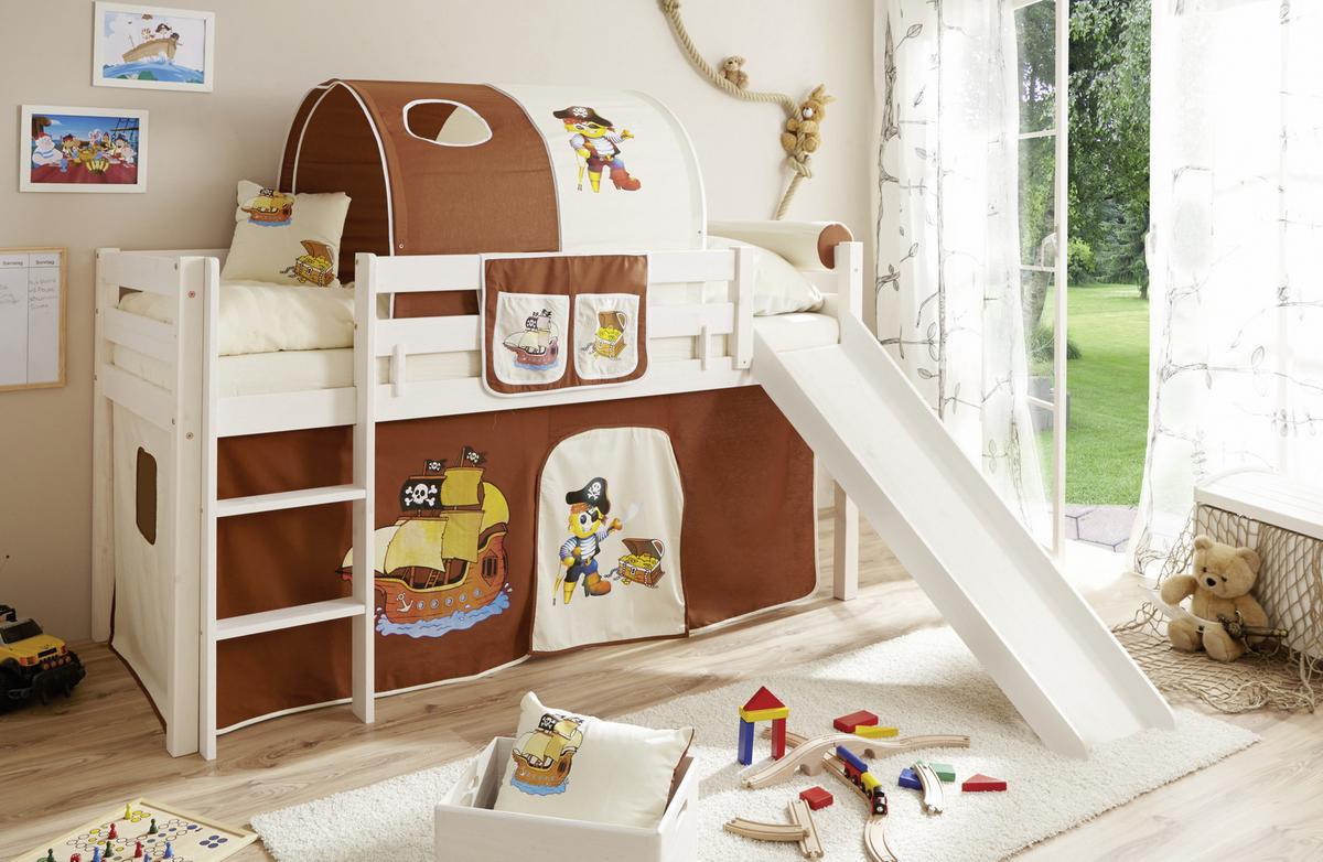 Otroški Vzglavnik Za Vrat Leni - bež/rjava, Konvencionalno, tekstil (16,5/79cm) - MID.YOU