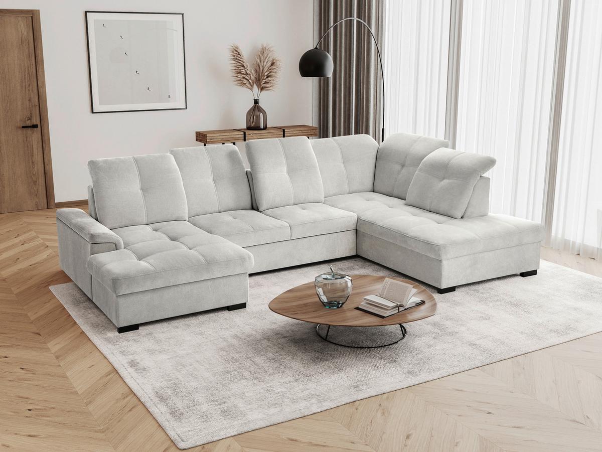 Coltar PRADA - gri, Modern, textil (176/358/230cm)