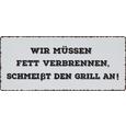 Dekoschild in verschiedenen Motiven - Multicolor, LIFESTYLE, Metall (0,5/30/11cm)
