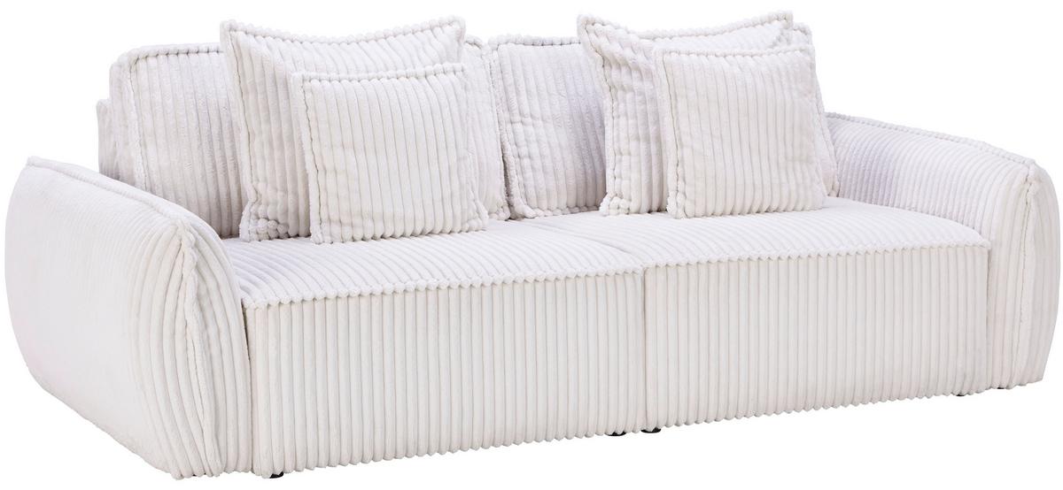 Canapea CORSICO - bej, Modern, textil (235/87/114cm) - Modern Living
