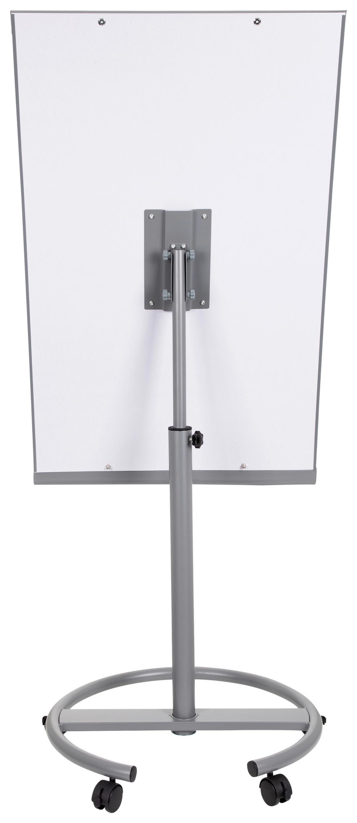 Bela Tabla Multiboard, Srebrna - srebrne barve/bela, Basics, kovina/umetna masa (65,5/133-190/60cm) - MID.YOU