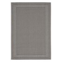 Flachwebteppich Naomi 1 in Anthrazit ca. 100x150cm - Anthrazit, Konventionell, Textil (100/150cm) - Modern Living