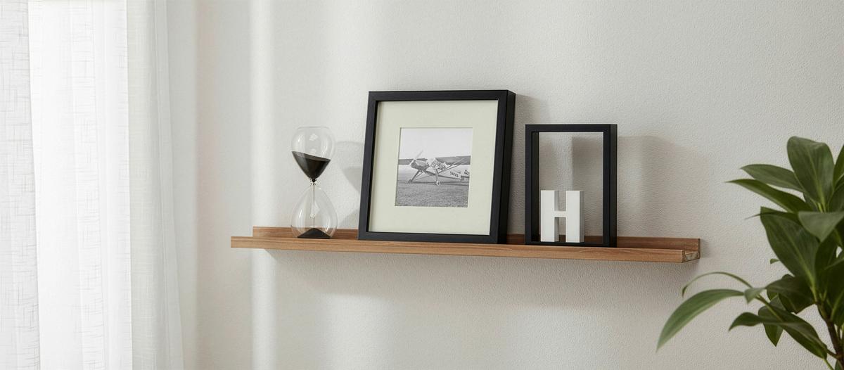 Wandboard aus Kiefer Massiv - Kieferfarben, MODERN, Holz (80/3/9cm) - Based