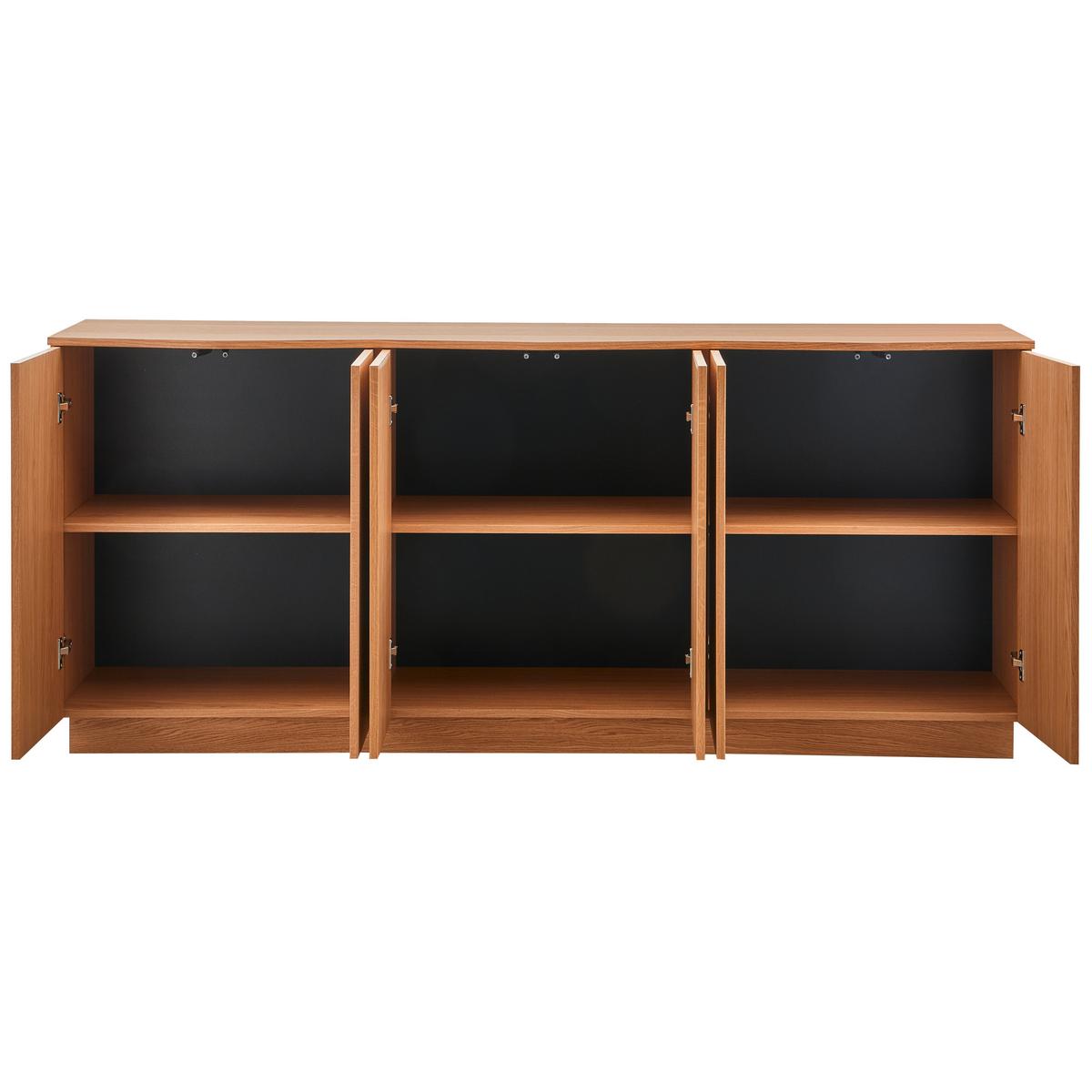 Kommode Zuma Eichefarben - Eichefarben, Design, Holz (200/85/45cm) - Livetastic