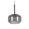 LED-HÄNGLAMPA KALTI - vit/svart, Modern, metall/glas (110/18/120cm) - Mömax