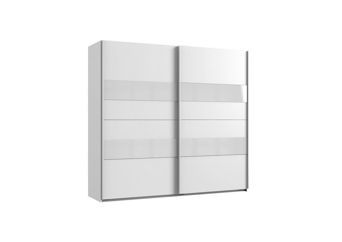 Dulap cu uși culisante ALTONA - alb, Konventionell, material pe bază de lemn (225/208/65cm) - Modern Living
