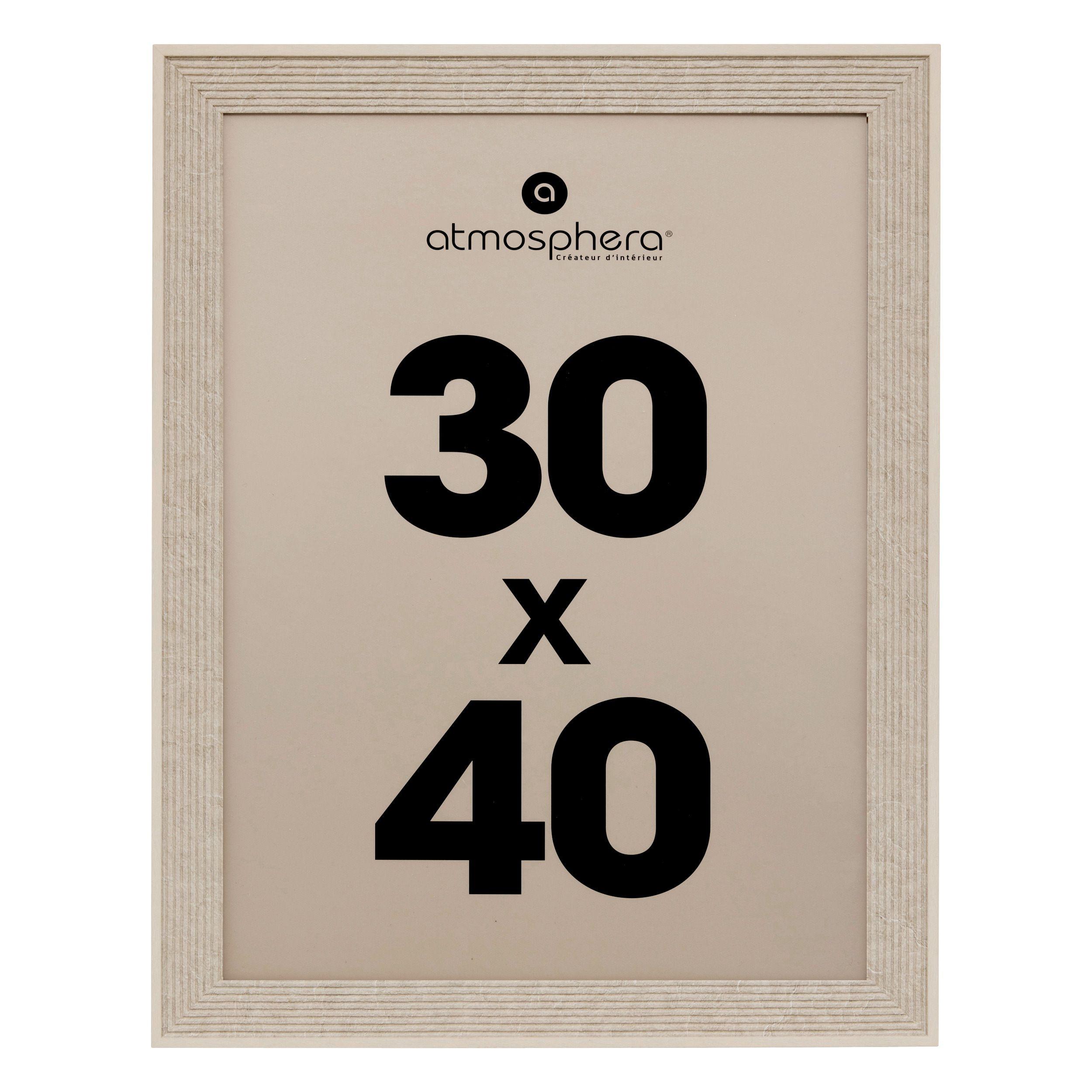 Ramă foto Missy - bej, Basics, plastic/sticlă (35,5/45,5/1,3cm)