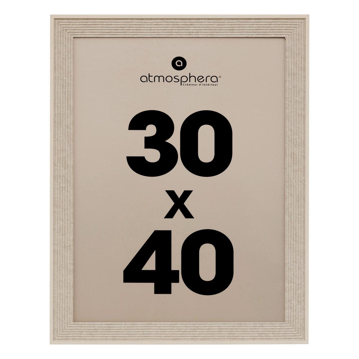 Ramă foto Missy - bej, Basics, plastic/sticlă (35,5/45,5/1,3cm)