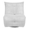 RELAXZETEL ALURA - Crème/Zwart, Modern, Hout/Textiel (90/92/90cm) - Bessagi Home