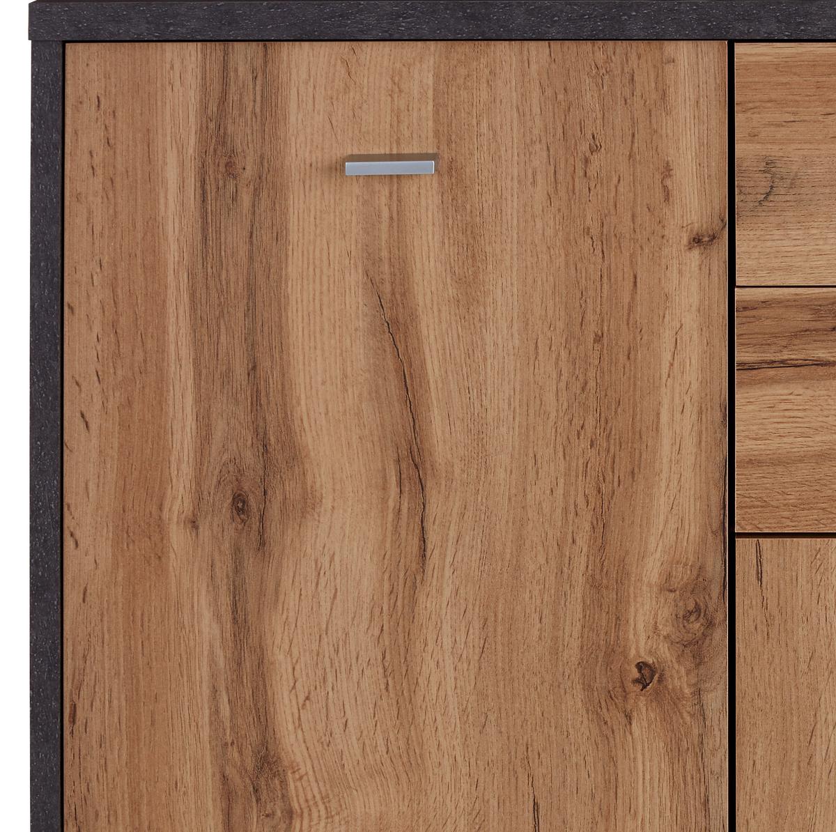 Komoda 4-You Yuk04 - barve hrasta, Moderno, leseni material (74/85,4/34,6cm) - Mömax