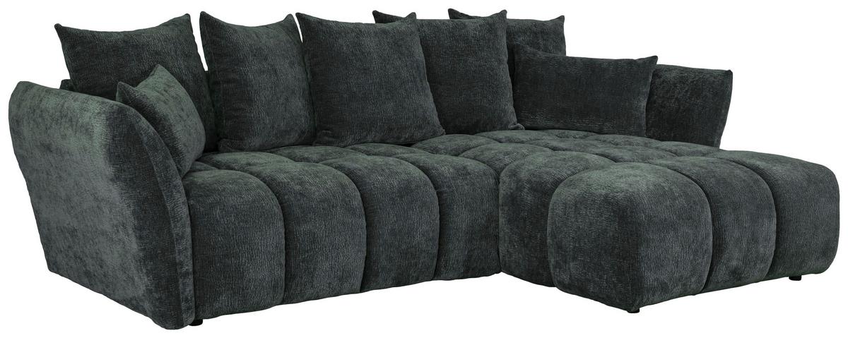 Canapea modulara CAMMELLIO - verde închis, Modern, textil (296/189cm) - Mömax