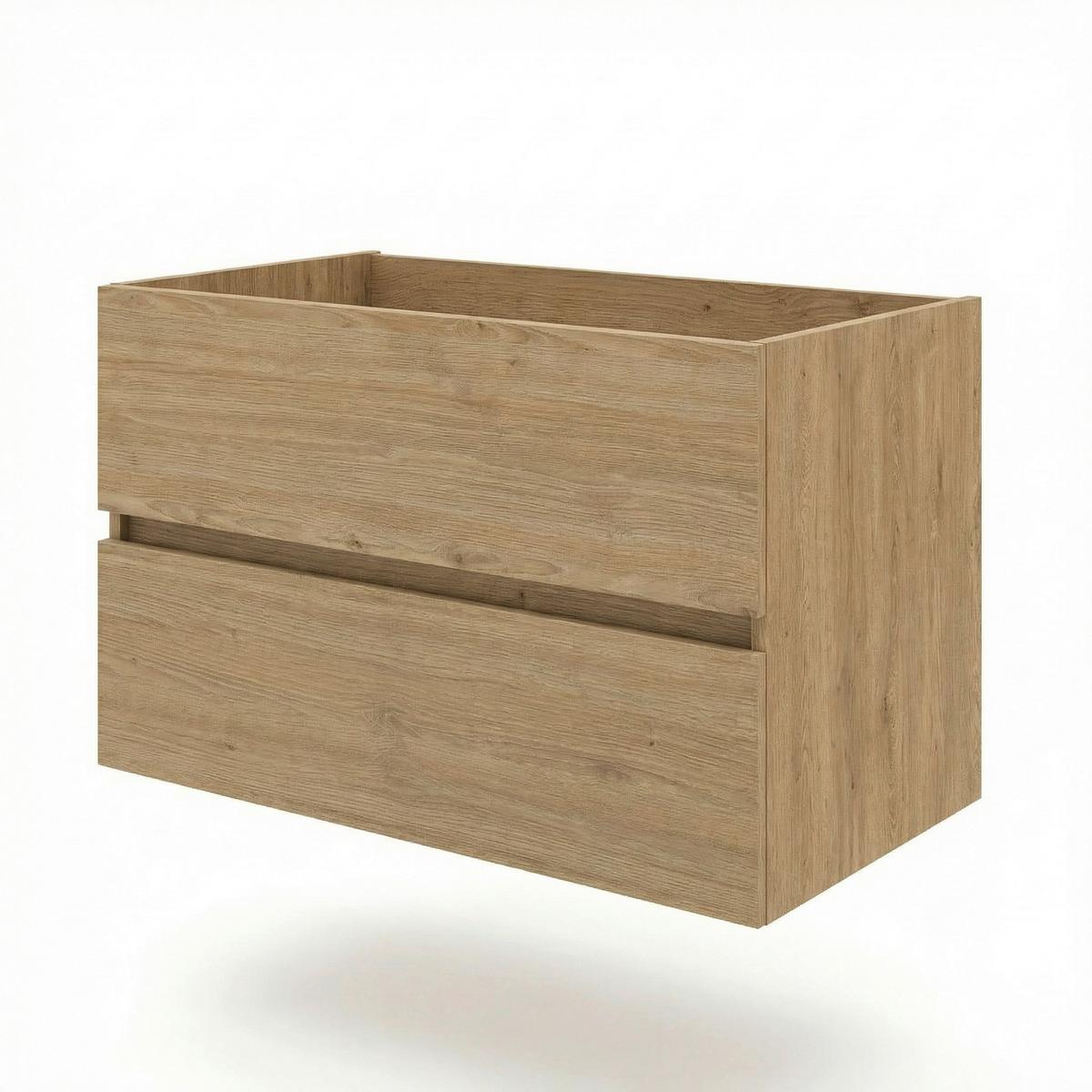 Element Ispod Umivaonika Easy - divlji hrast/antracit, Moderno, drvni materijal (80/51/46cm)