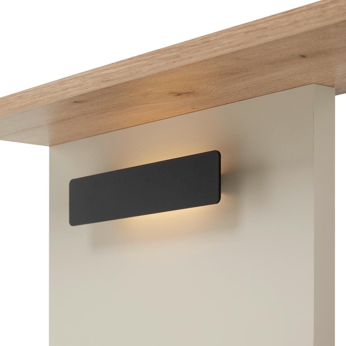 Ablage Ellmau Champagnerfarben - Champagner, KONVENTIONELL, Holzwerkstoff (38/80/12cm) - Premium Living