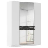 DULAP USI ROTATIVE VERSITY-D - argintiu/alb, Trend, material pe bază de lemn (181/229/54cm) - James Wood