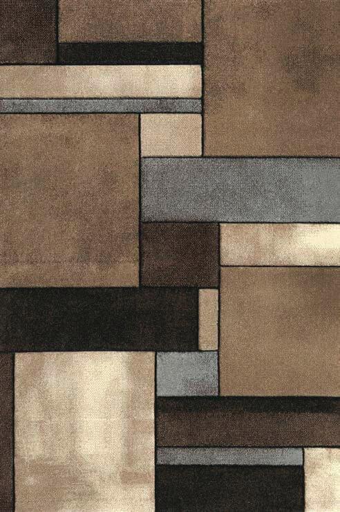 Webteppich Brilliance Beige ca. 120x170cm - Beige, KONVENTIONELL, Textil (120/170cm)