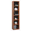 CD-Regal Elementa in Nussbaumfarben - Nussbaumfarben, Basics, Holzwerkstoff (21/97,4/20cm) - MID.YOU
