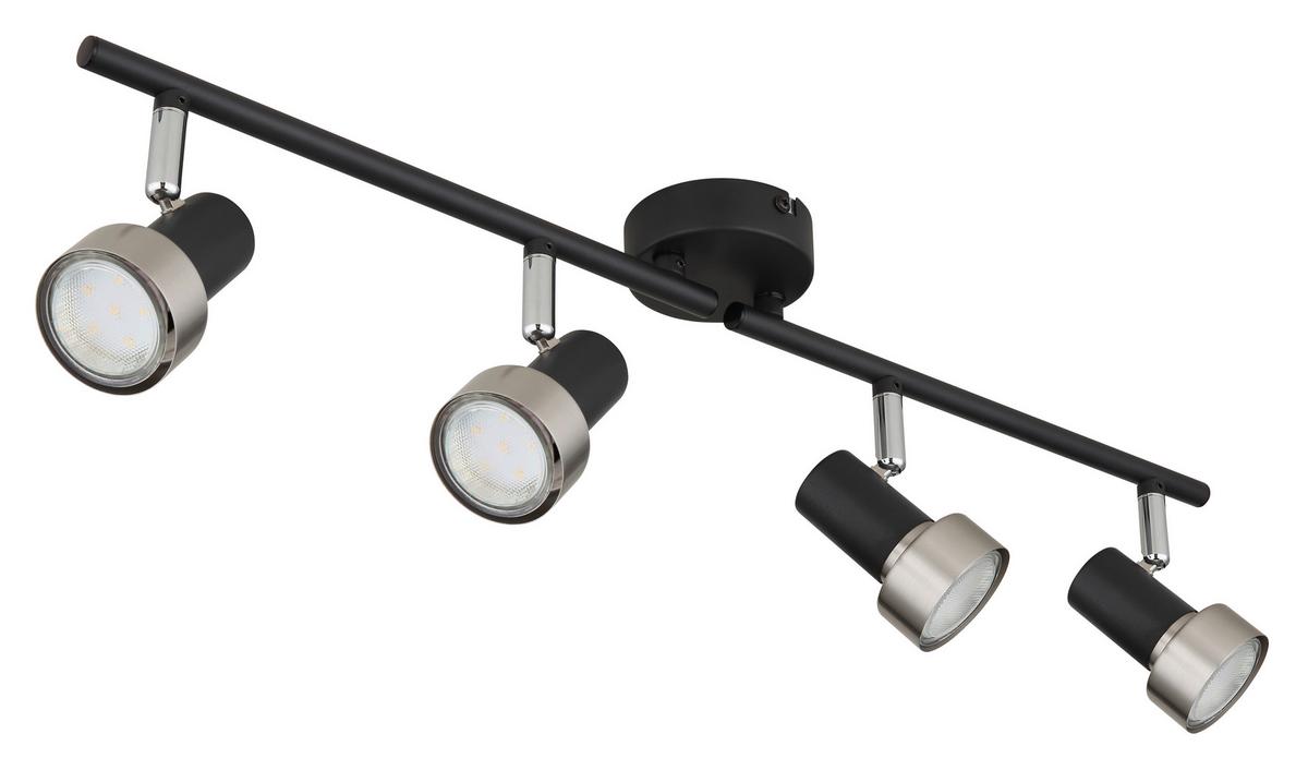 STRAHLER 57917-4N - Chromfarben/Schwarz, Konventionell, Metall (60/8,5/13,5cm) - Globo