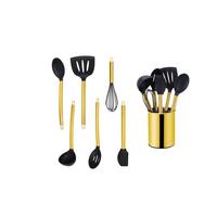 Konyhai Segédeszköz-szett Ew-Ks-7020g - fekete/aranyszínű, Basics, műanyag - Echtwerk