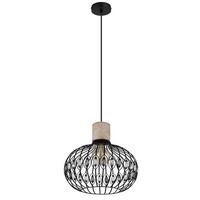 HÄNGELEUCHTE 15778H DORTHY - clair/gris, Design, métal/matière synthétique (38/150cm) - Globo