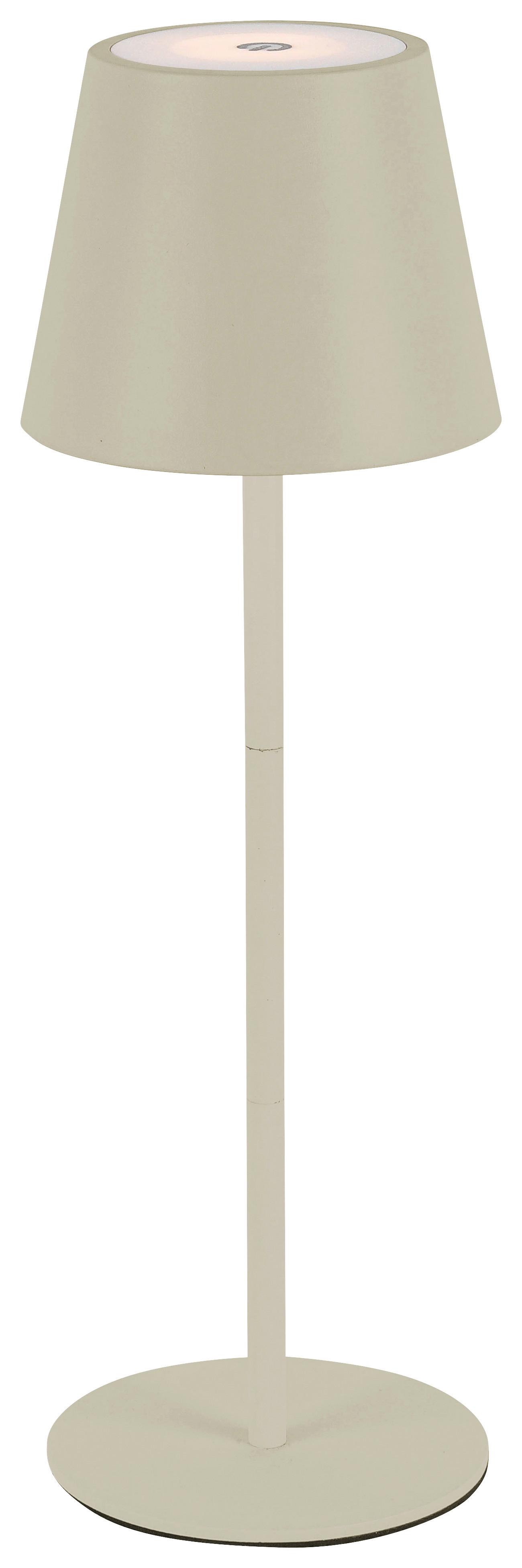 PORTABEL LAMPA NOEMI - sandfärgad, Klassisk, metall/plast (10,5/17-36cm) - Mömax