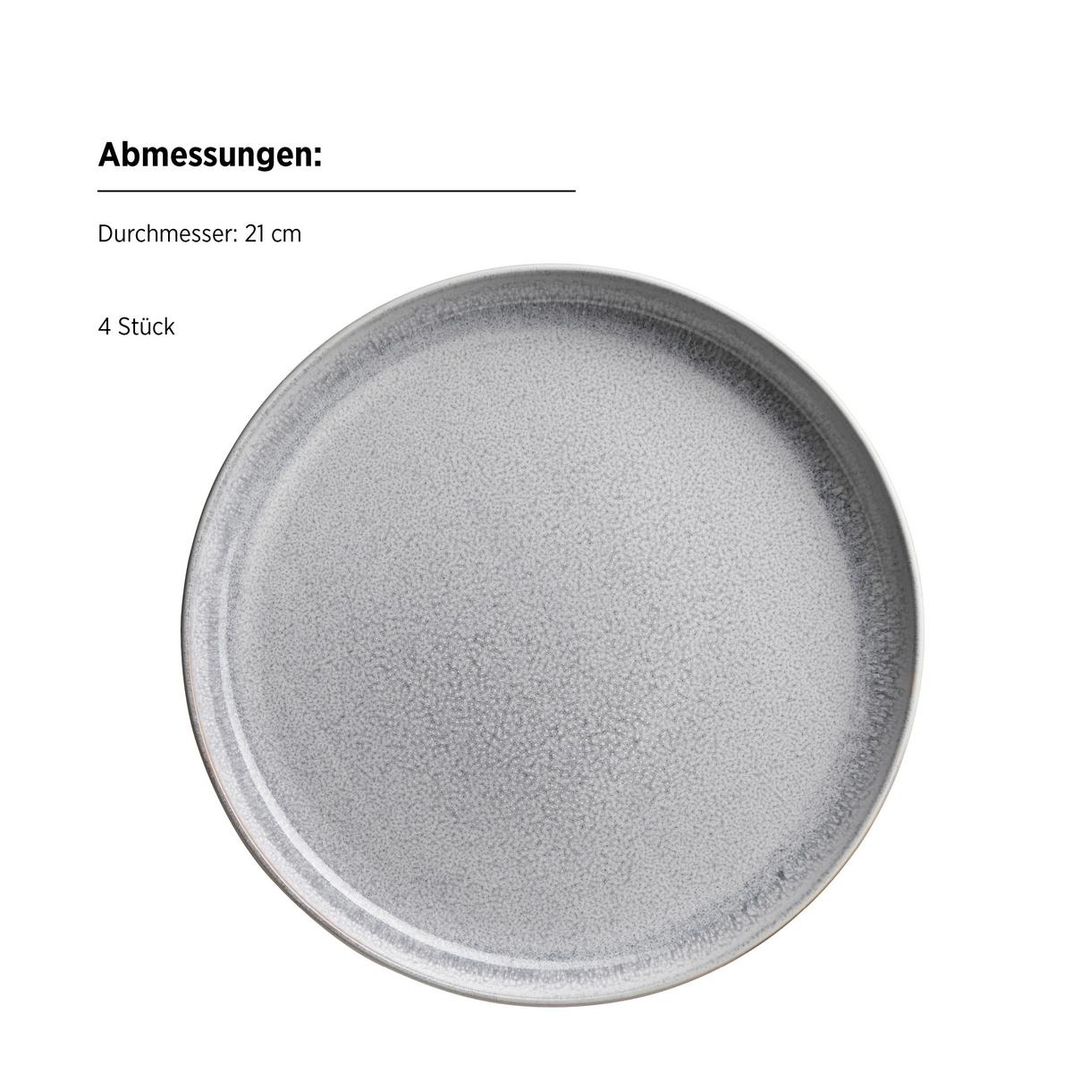 Frühstücksservice 935621 Aquata Frühstückservice - Beige/Grau, Basics, Keramik - Mäser