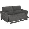 2-SITS SOFFA CAPE TOWN - mörkgrå/svart, Modern, metall/trä (200/98/93cm) - Mömax