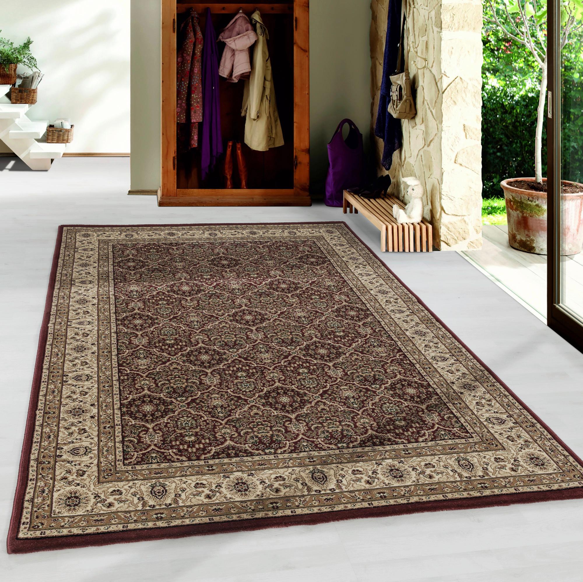 Webteppich Kashmir Rot ca. 120x170cm - Rot, LIFESTYLE, Textil (120/170cm)