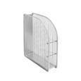 Irattartó 1 Fakkos Fém Mesh - Ezüst, Fém (35/27,8/8cm) Irattartó 1 Fakkos Fém Mesh - Ezüst, Fém (35/27,8/8cm)